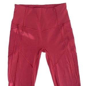 Lululemon “all the right places” high rise leggings 28in